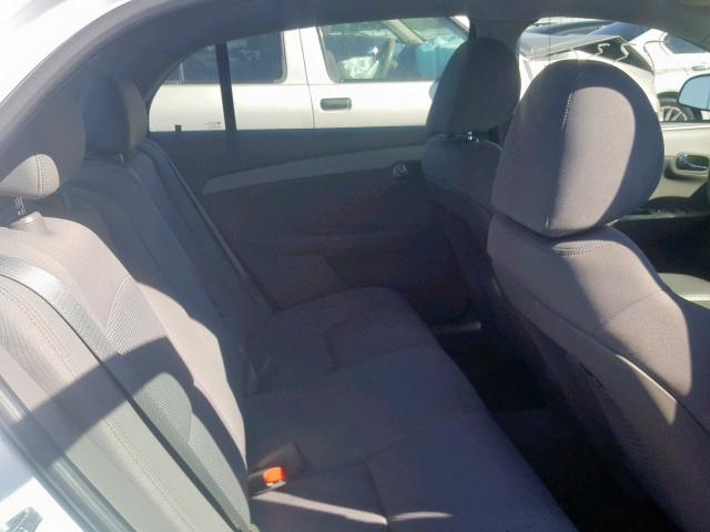 1G1ZC5EBXAF271208 - 2010 CHEVROLET MALIBU 1LT WHITE photo 6