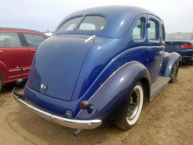 4105617 - 1937 FORD SEDAN BLUE photo 4