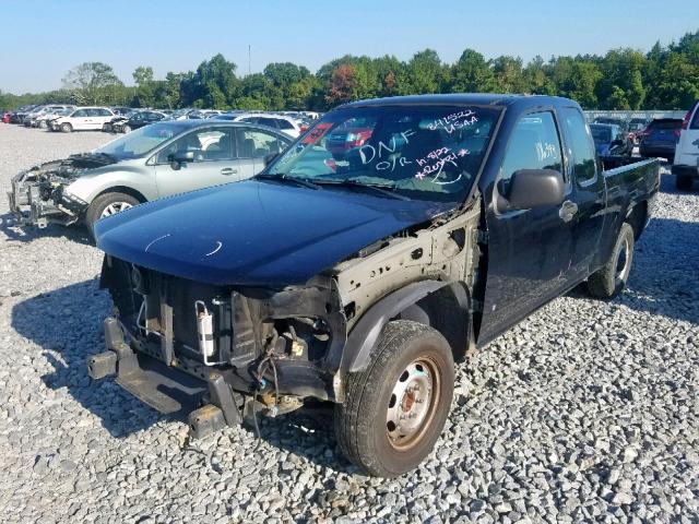 1GCCS199478148257 - 2007 CHEVROLET COLORADO BLACK photo 2