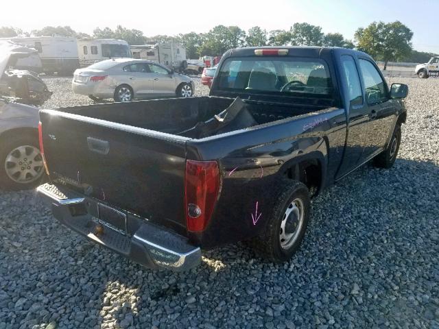 1GCCS199478148257 - 2007 CHEVROLET COLORADO BLACK photo 4