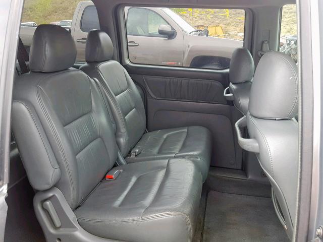 5FNRL18092B033530 - 2002 HONDA ODYSSEY EX GRAY photo 6