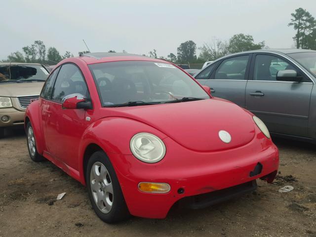 3VWCK21C62M423383 - 2002 VOLKSWAGEN NEW BEETLE RED photo 1