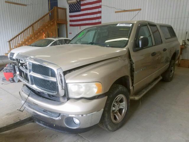 1D7HA18N93S222346 - 2003 DODGE RAM 1500 S GOLD photo 2