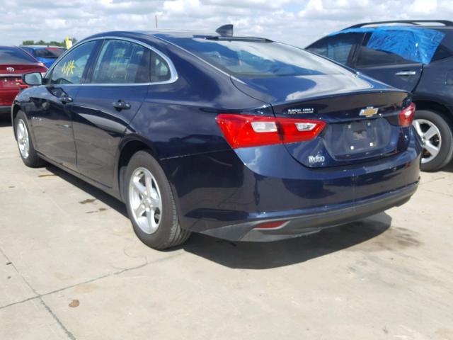 1G1ZB5ST4JF170147 - 2018 CHEVROLET MALIBU LS 蓝色 照片 3