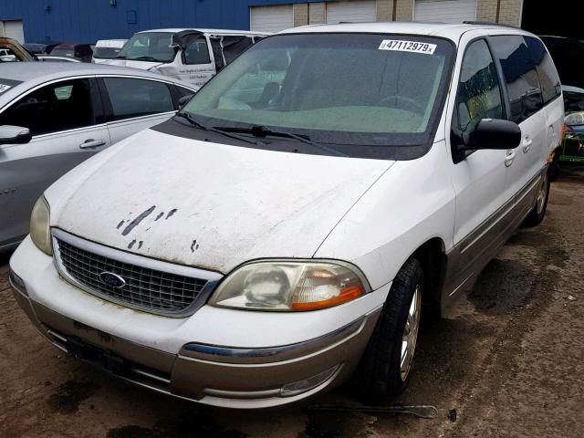 2FMDA53432BA52312 - 2002 FORD WINDSTAR S WHITE photo 2