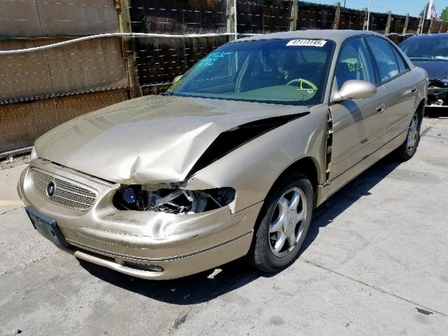 2G4WB52K541165726 - 2004 BUICK REGAL LS GOLD photo 2