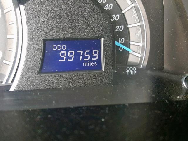 4T1BF1FK4DU683143 - 2013 TOYOTA CAMRY L BURGUNDY photo 8