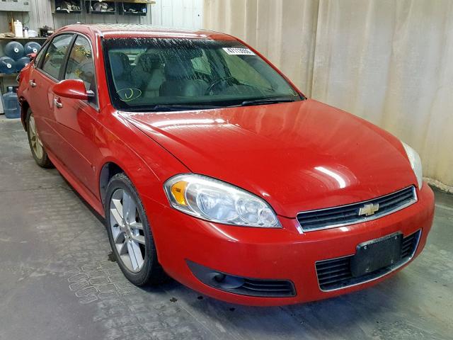 2G1WU57M591314399 - 2009 CHEVROLET IMPALA LTZ RED photo 1