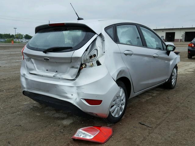 3FADP4TJ8GM171536 - 2016 FORD FIESTA S SILVER photo 4