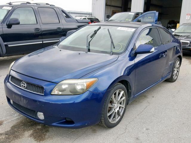 JTKDE177750047361 - 2005 TOYOTA SCION TC ლურჯი ფოტო 2