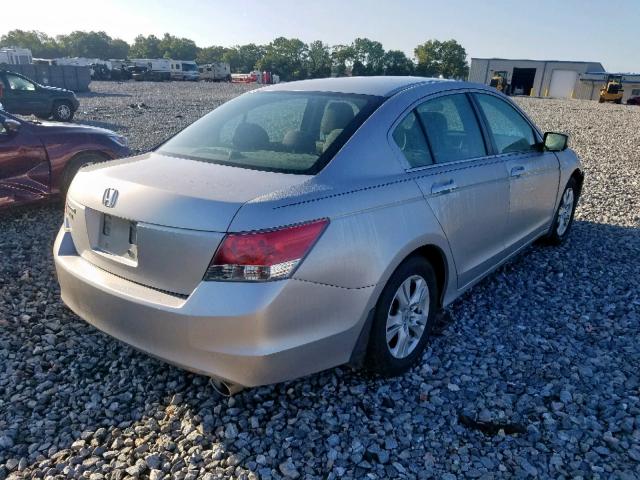 1HGCP26439A093605 - 2009 HONDA ACCORD LXP SILVER photo 4