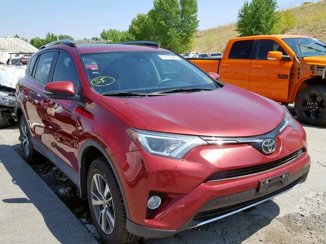 2T3RFREV3JW841953 - 2018 TOYOTA RAV4 ADVEN RED photo 1