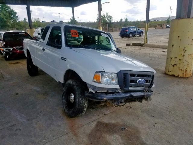 1FTYR14U26PA49003 - 2006 FORD RANGER SUP WHITE photo 1