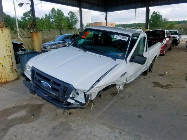 1FTYR14U26PA49003 - 2006 FORD RANGER SUP WHITE photo 2