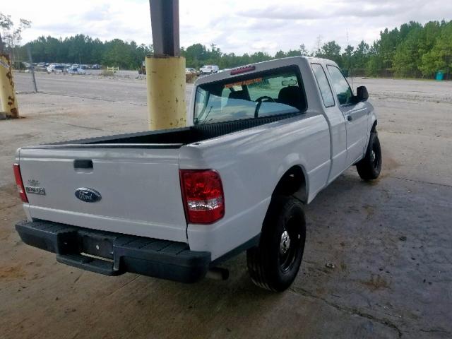 1FTYR14U26PA49003 - 2006 FORD RANGER SUP WHITE photo 4