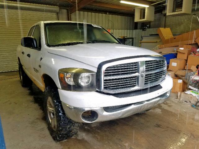 1D7HU182X7S124042 - 2007 DODGE RAM 1500 S WHITE photo 1