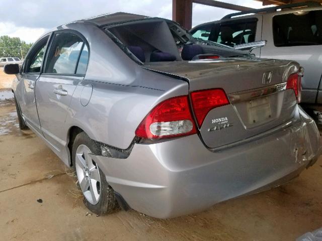 19XFA1F69AE041549 - 2010 HONDA CIVIC LX-S Gümüş foto 3
