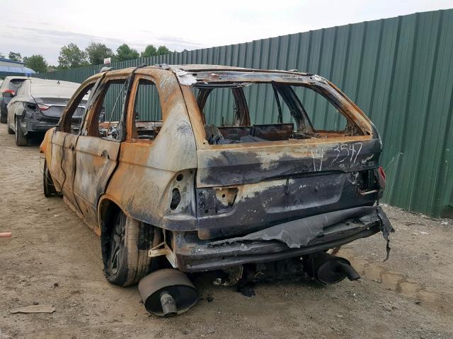 5UXFA13516LY47328 - 2006 BMW X5 3.0I BURN photo 3