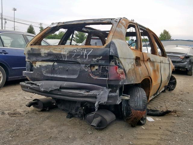 5UXFA13516LY47328 - 2006 BMW X5 3.0I BURN photo 4