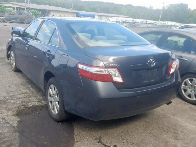 4T1BB46K69U088220 - 2009 TOYOTA CAMRY HYBR GRAY photo 3