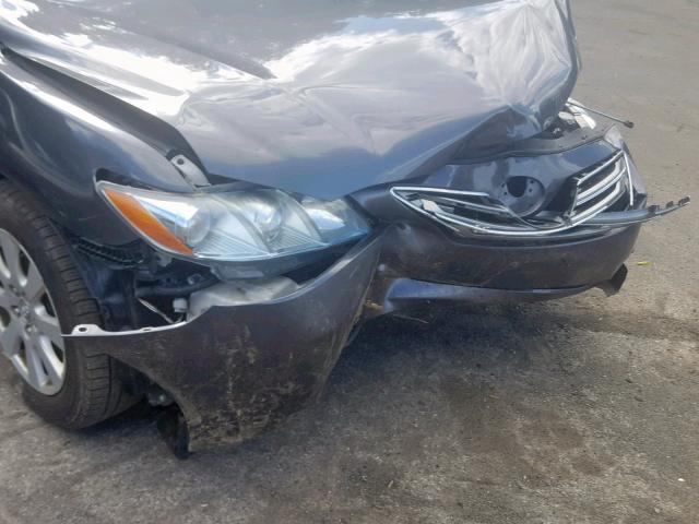 4T1BB46K69U088220 - 2009 TOYOTA CAMRY HYBR GRAY photo 9