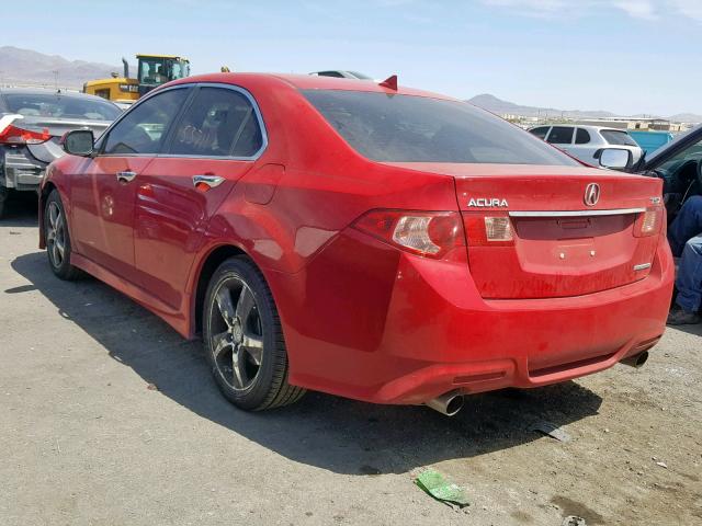 JH4CU2F86CC029031 - 2012 ACURA TSX SE RED photo 3