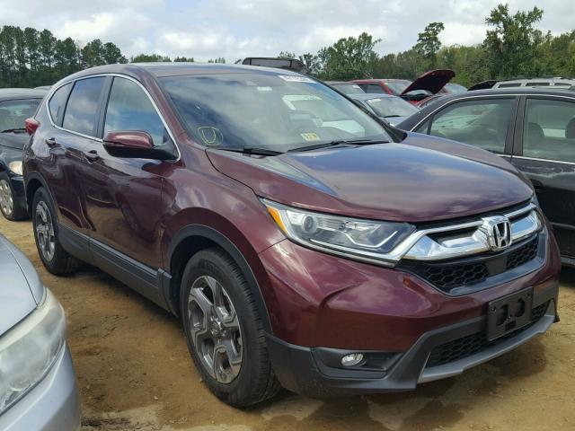 7FARW1H81HE007966 - 2017 HONDA CR-V EXL MAROON photo 1