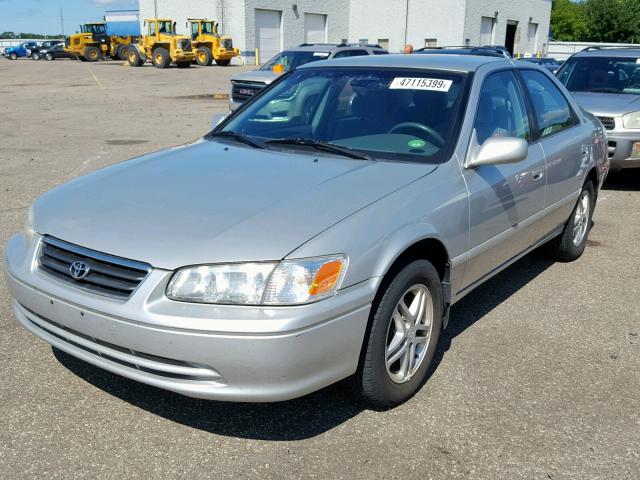 4T1BF22K41U971915 - 2001 TOYOTA CAMRY LE SILVER photo 2