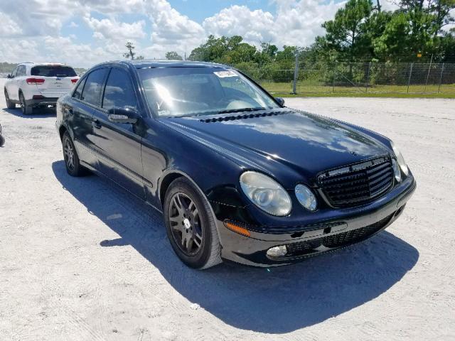 WDBUF65J65A702666 - 2005 MERCEDES-BENZ E 320 BLACK photo 1