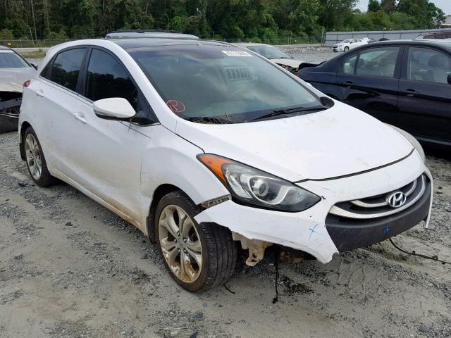 KMHD35LH3EU227587 - 2014 HYUNDAI ELANTRA GT WHITE photo 1