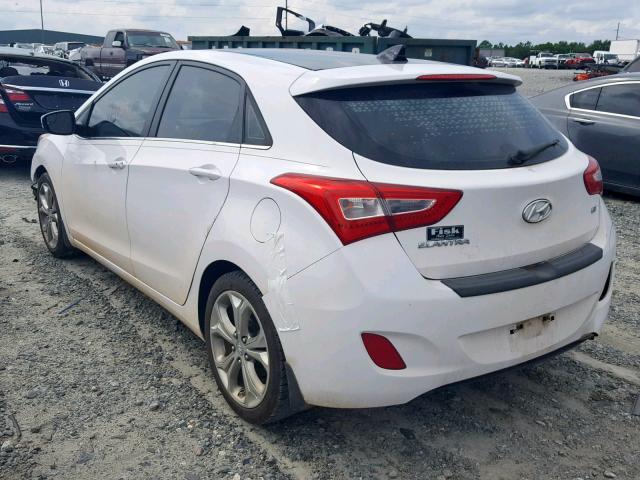 KMHD35LH3EU227587 - 2014 HYUNDAI ELANTRA GT WHITE photo 3