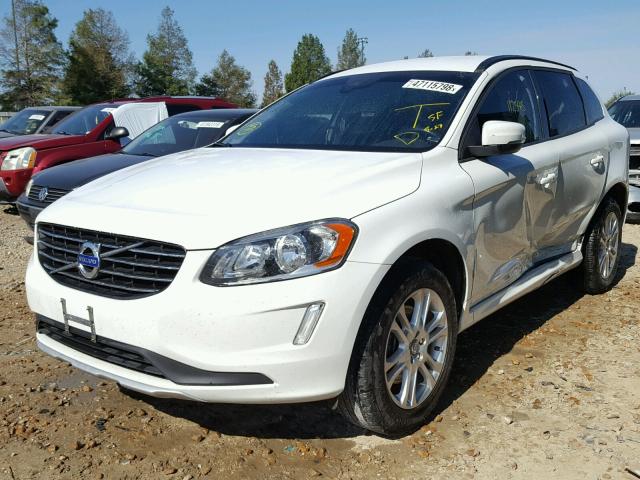 YV440MDJ5F2681763 - 2015 VOLVO XC60 T5 WHITE photo 2