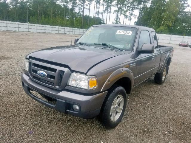 1FTYR14U06PA32510 - 2006 FORD RANGER SUP GRAY photo 2