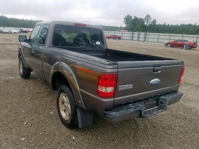 1FTYR14U06PA32510 - 2006 FORD RANGER SUP GRAY photo 3