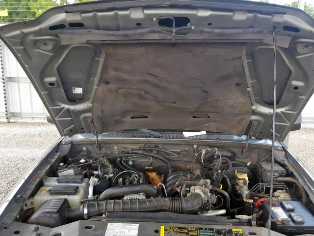 1FTYR14U06PA32510 - 2006 FORD RANGER SUP GRAY photo 7