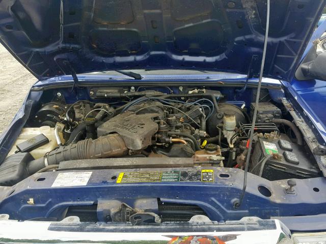 1FTZR15E86PA55190 - 2006 FORD RANGER SUP BLUE photo 7