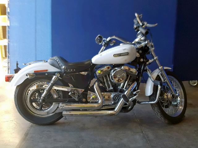 1HD1CWP4X6K465839 - 2006 HARLEY-DAVIDSON XL1200 L WHITE photo 9