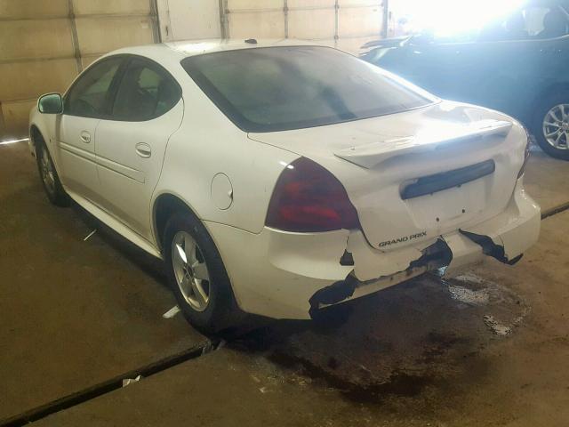 2G2WP552261253710 - 2006 PONTIAC GRAND PRIX WHITE photo 3