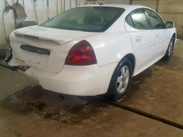 2G2WP552261253710 - 2006 PONTIAC GRAND PRIX WHITE photo 4