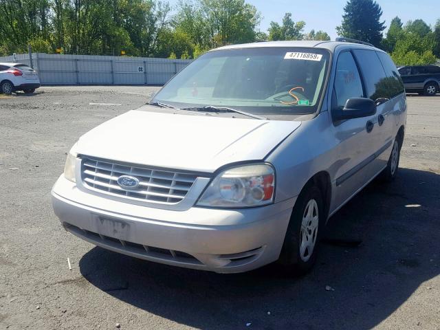 2FMZA51685BA42616 - 2005 FORD FREESTAR S SILVER photo 2