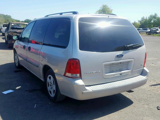 2FMZA51685BA42616 - 2005 FORD FREESTAR S SILVER photo 3