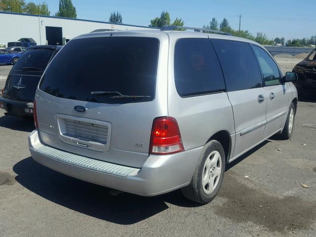 2FMZA51685BA42616 - 2005 FORD FREESTAR S SILVER photo 4