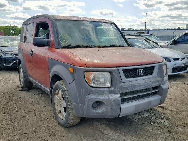 5J6YH28553L047612 - 2003 HONDA ELEMENT EX ORANGE photo 1