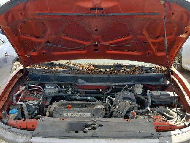 5J6YH28553L047612 - 2003 HONDA ELEMENT EX ORANGE photo 7