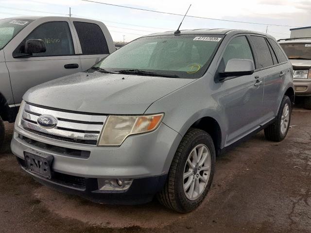 2FMDK48C97BA71333 - 2007 FORD EDGE SEL SILVER photo 2