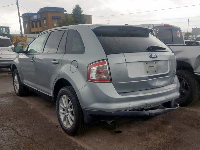 2FMDK48C97BA71333 - 2007 FORD EDGE SEL SILVER photo 3