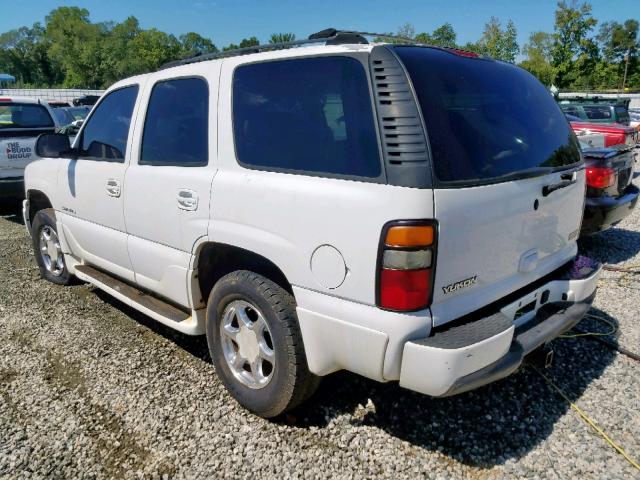 1GKEK63U14J114191 - 2004 GMC YUKON DENA WHITE photo 3