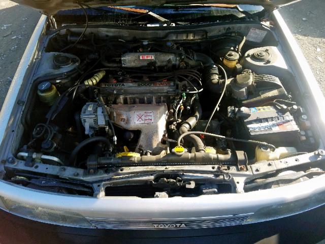 JT2SV21W4L0335610 - 1990 TOYOTA CAMRY DLX ვერცხლისფერი ფოტო 7