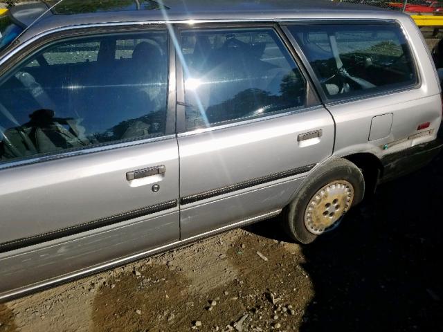 JT2SV21W4L0335610 - 1990 TOYOTA CAMRY DLX ვერცხლისფერი ფოტო 9