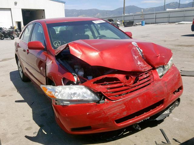 4T1BE46K17U154824 - 2007 TOYOTA CAMRY NEW BURGUNDY photo 1